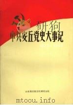 中共安丘党史大事记  1925.2-1949.9（1989 PDF版）