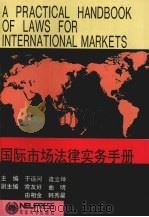 国际市场法律实务手册   1993  PDF电子版封面  7810065475  于远河，逄立坤主编 