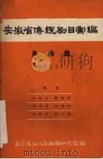 安徽省传统剧目汇编  黄梅戏  第9集（1958 PDF版）
