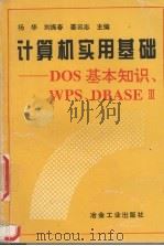 计算机实用基础 DOS基本知识、WPS、DBASE Ⅲ   1995  PDF电子版封面  7502417788  杨华等主编 