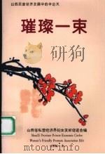 璀璨一束   1996  PDF电子版封面    山西省私营经济界妇女友好促进会编 