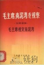 毛主席视察南泥湾   1978  PDF电子版封面  9188·5  钱君华注 