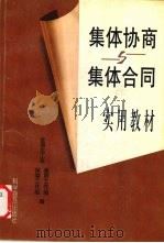 集体协商与集体合同实用教材   1997  PDF电子版封面  7110041794  全国决工会基层工作部，全国总工会保障工作部编 