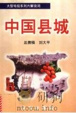 中国县城  1   1998  PDF电子版封面  7805951012  刘大平撰 