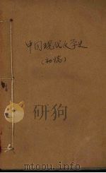中国现代文学史     PDF电子版封面    臧恩钰，王野主编 