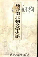 魏晋南北朝文学史论（1998 PDF版）