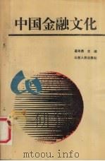 中国金融文化：金融企业文化研究   1993  PDF电子版封面  7203025608  蓝寿荣主编 