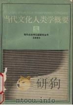 当代文化人类学概要   1986  PDF电子版封面    何维凌，黄晓京主编 