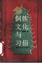 侗族文化与习俗   1989  PDF电子版封面  7541200476  王胜先著 
