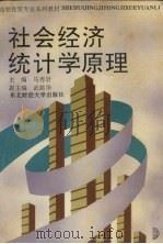 社会经济统计学原理   1994  PDF电子版封面  7810050257  马秀岩主编 