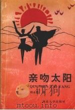 亲吻太阳   1993  PDF电子版封面  7560406211  刘永胜著 
