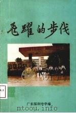 飞跃的步伐   1992  PDF电子版封面    李亮主编 