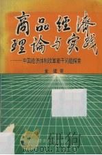 商品经济理论与实践  中国经济体制改革若干问题探索（1989 PDF版）