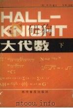 HALL-KNIGHT大代数  下   1983  PDF电子版封面  13051·1374  （英）H.S.霍尔，S.R.奈特著 