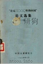 “公元2000年的中国”论文选集   1984  PDF电子版封面    中国未来研究会编 