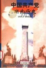 中国共产党湖北历史  1919.5-1949.10   1999  PDF电子版封面  7216026977  中共湖北省委党史研究室著 