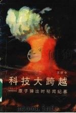 科技大跨跃  原子弹出时秘闻纪事   1996  PDF电子版封面  7544006395  王怀中著 