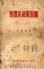 马体系统解剖图   1955  PDF电子版封面    祝寿康编 