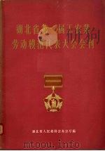 湖北省第一届工农业劳动模范代表大会会刊（1956 PDF版）