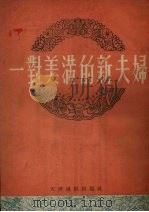 一对美满的新夫妇   1953  PDF电子版封面    中国新民主主义青年团天津市委员会宣传部辑 