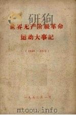 世界无产阶级革命运动大事记  1848-1971（1973 PDF版）