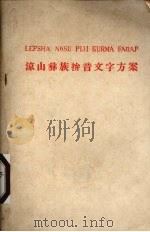 凉山彝族拼音文字方案（ PDF版）