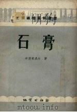 石膏   1956  PDF电子版封面  15038·220  （苏）什涅依杰尔著；庄耀民，张毓波译 