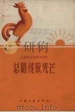 总路线放光芒   1958  PDF电子版封面    江苏文艺出版社编 