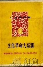 上海新民歌  第3辑  文化革命大高潮   1958  PDF电子版封面    上海文化出版社编 