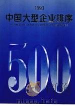 1993中国大型企业排序（ PDF版）