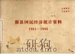 鄞县国民经济统计资料  1981-1985（ PDF版）