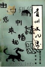 贵州省文化志  第1辑（1989 PDF版）