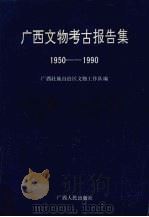 广西文物考古报告集  1950-1990   1993  PDF电子版封面  7219027060  广西壮族自治区文物工作队编 