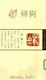 当代篆刻名家精品集  黄惇   1999  PDF电子版封面  7543435667  黄惇著 