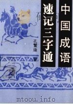 中国成语速记三字通   1993  PDF电子版封面  7805833729  孔繁康著 