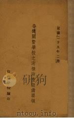 各机关暨学校之消极防空设备要领   1936  PDF电子版封面    防空学校编 