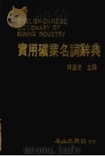 实用矿业名词辞典   1985  PDF电子版封面    林道岩主编 