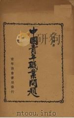 中国青年职业问题   1934  PDF电子版封面    何清儒编 
