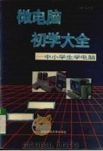 微电脑初学大全  微电脑选购、操作及学习   1995  PDF电子版封面  7562113211  钱汉臣主编 