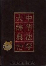 中华法学大辞典  法理学卷（1997 PDF版）