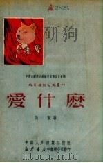 爱什么   1951  PDF电子版封面    海默撰；中南文艺界抗美援朝宣传委员会编辑 