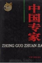 中国专家（1996 PDF版）