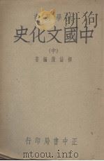 中国文化史(中册)   1948.03  PDF电子版封面    柳诒徵著 