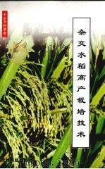 杂交水稻高产栽培技术   1999  PDF电子版封面  7805849242  熊玉唐编 