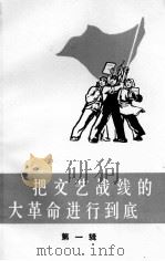 把文艺战线的大革命进行到底  第1辑   1970  PDF电子版封面    湖南师范学院中文系编 