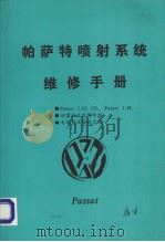 帕萨特喷射系统维修手册     PDF电子版封面     
