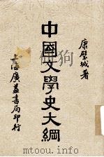 中国文学史大纲   1933  PDF电子版封面    康璧城著 