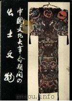 中国文化大革命期间的出土文物     PDF电子版封面     
