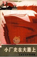 小厂走在大路上   1970  PDF电子版封面    上海市出版革命组编辑 