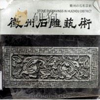 徽州石雕艺术   1994  PDF电子版封面  9787539800364   